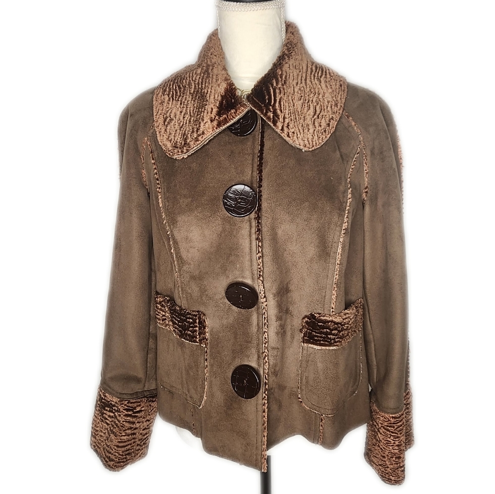 Kenzie, Brown Jacket, Size 8